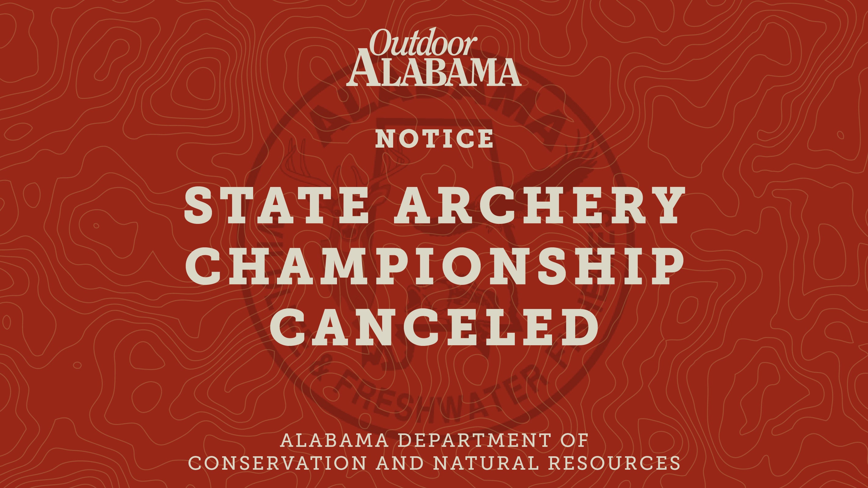 State Archery Championship Canceled