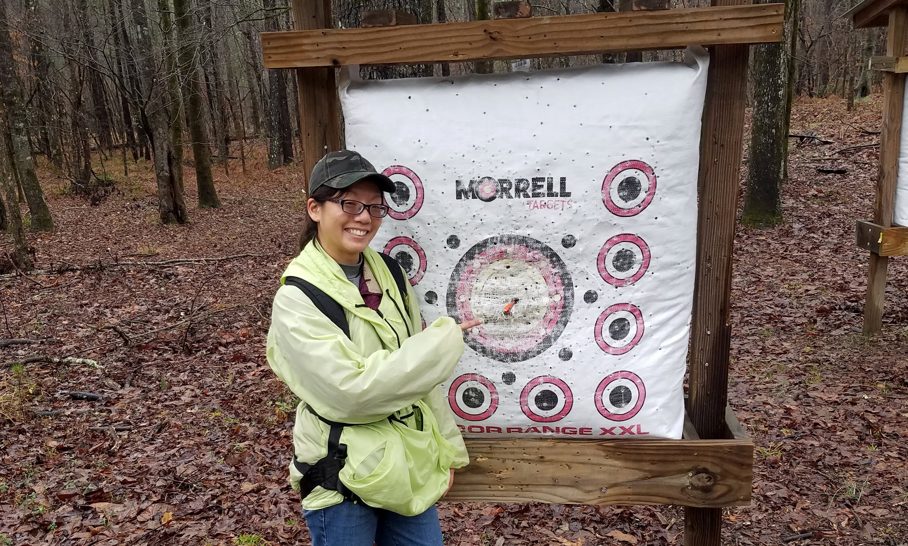 The archery skills Connie Chow developed at an Adult Mentored Hunting Program (AMH) workshop helped her harvest her first deer during an AMH hunt. Registration is now open for this fall’s AMH workshops. 