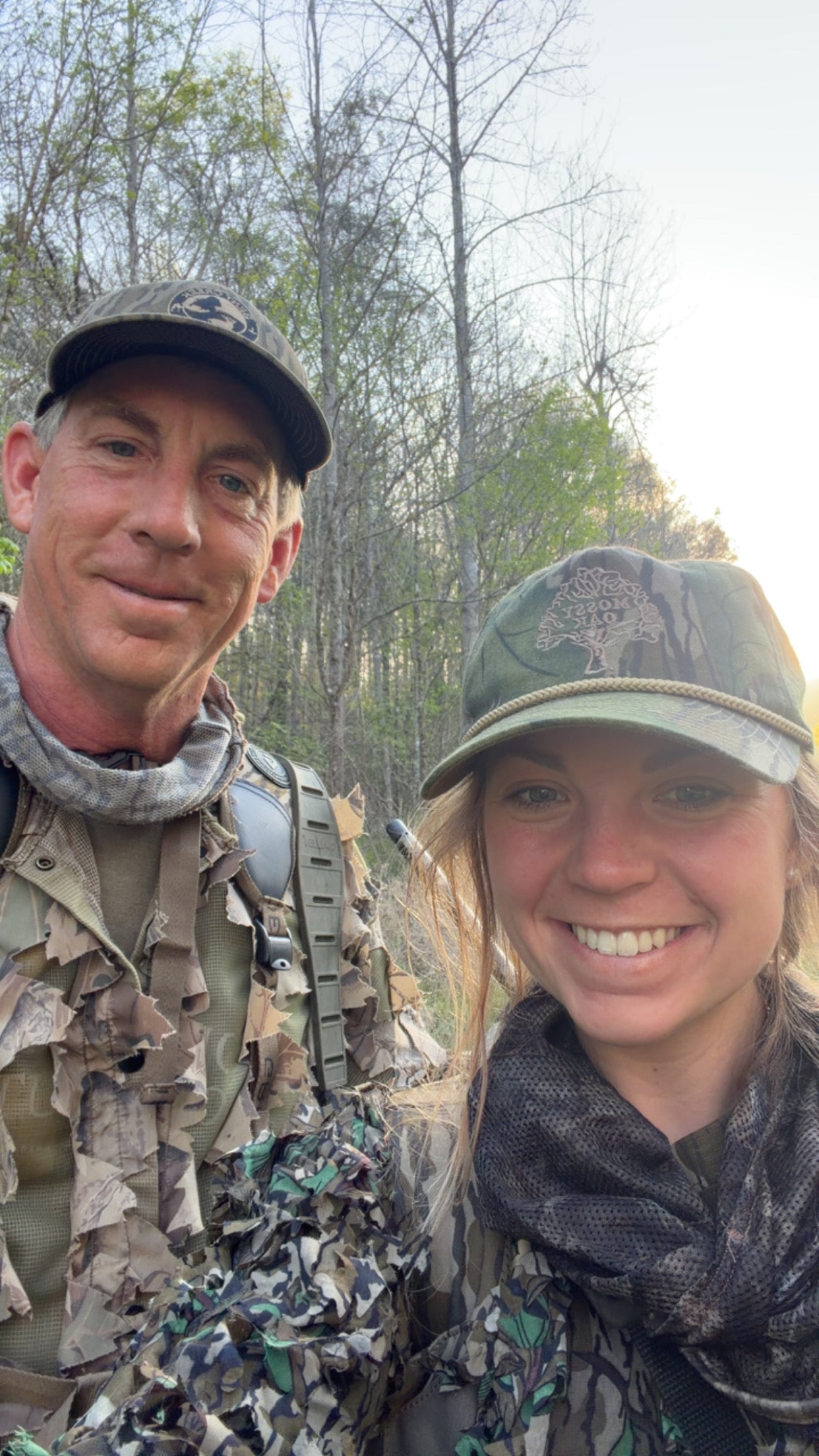 Dad and I on our first hunt of the season.