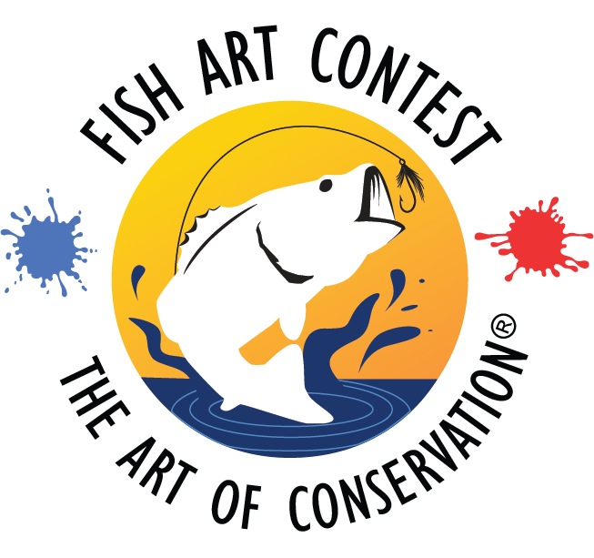Fish Art Contest Logo