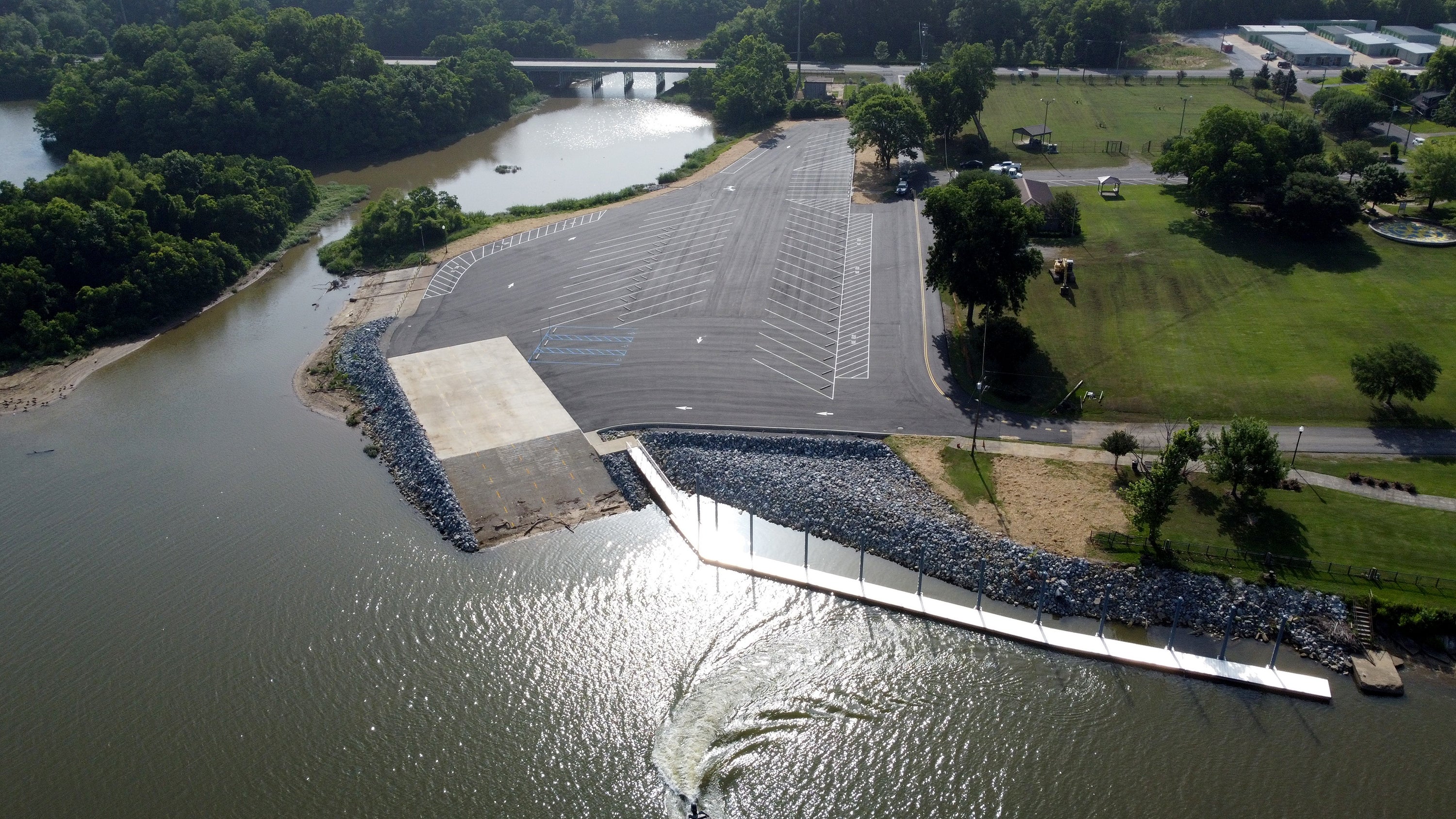 Now open, Demopolis City Landing can accommodate increased everyday boat traffic as well as most local and regional fishing tournaments.