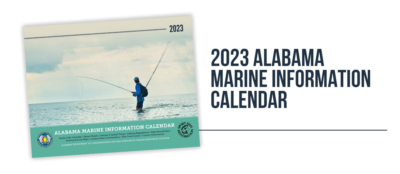 2023 Marine Tide Calendar