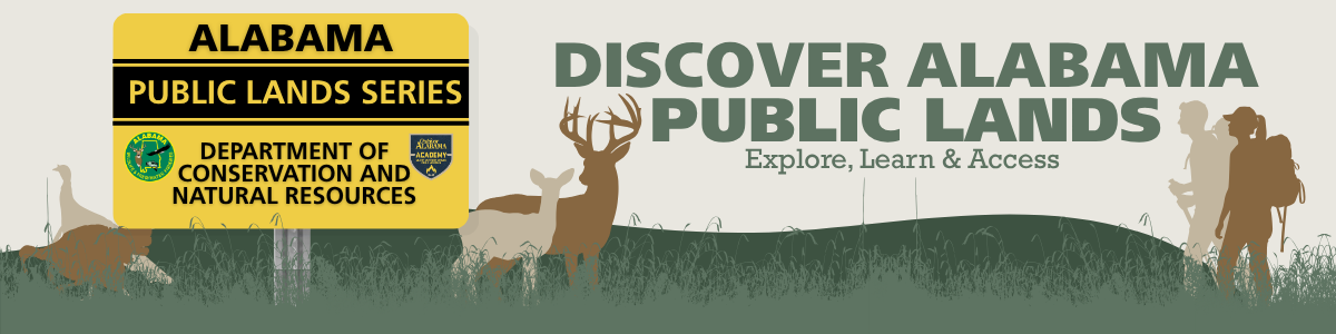 Discover Alabama's Public Lands Graphic