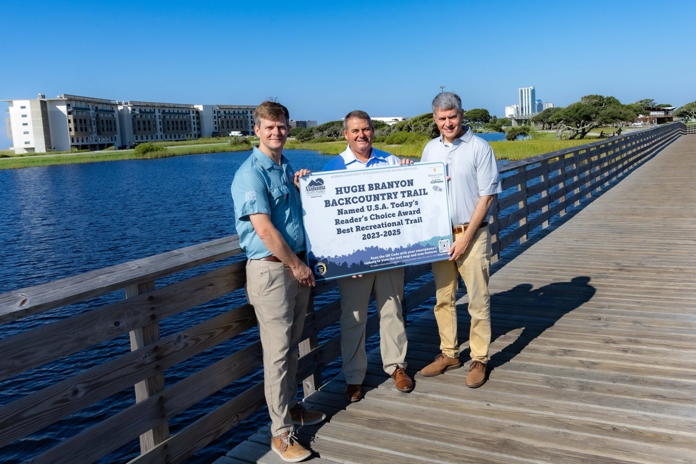 Hugh S. Branyon Backcountry Trail Recognized as a Shining Star in the Year of Alabama Trails Campaign