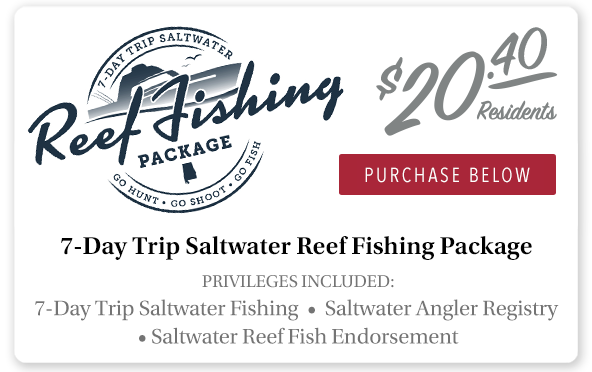 Alabama 7-Day Trip Saltwater Package