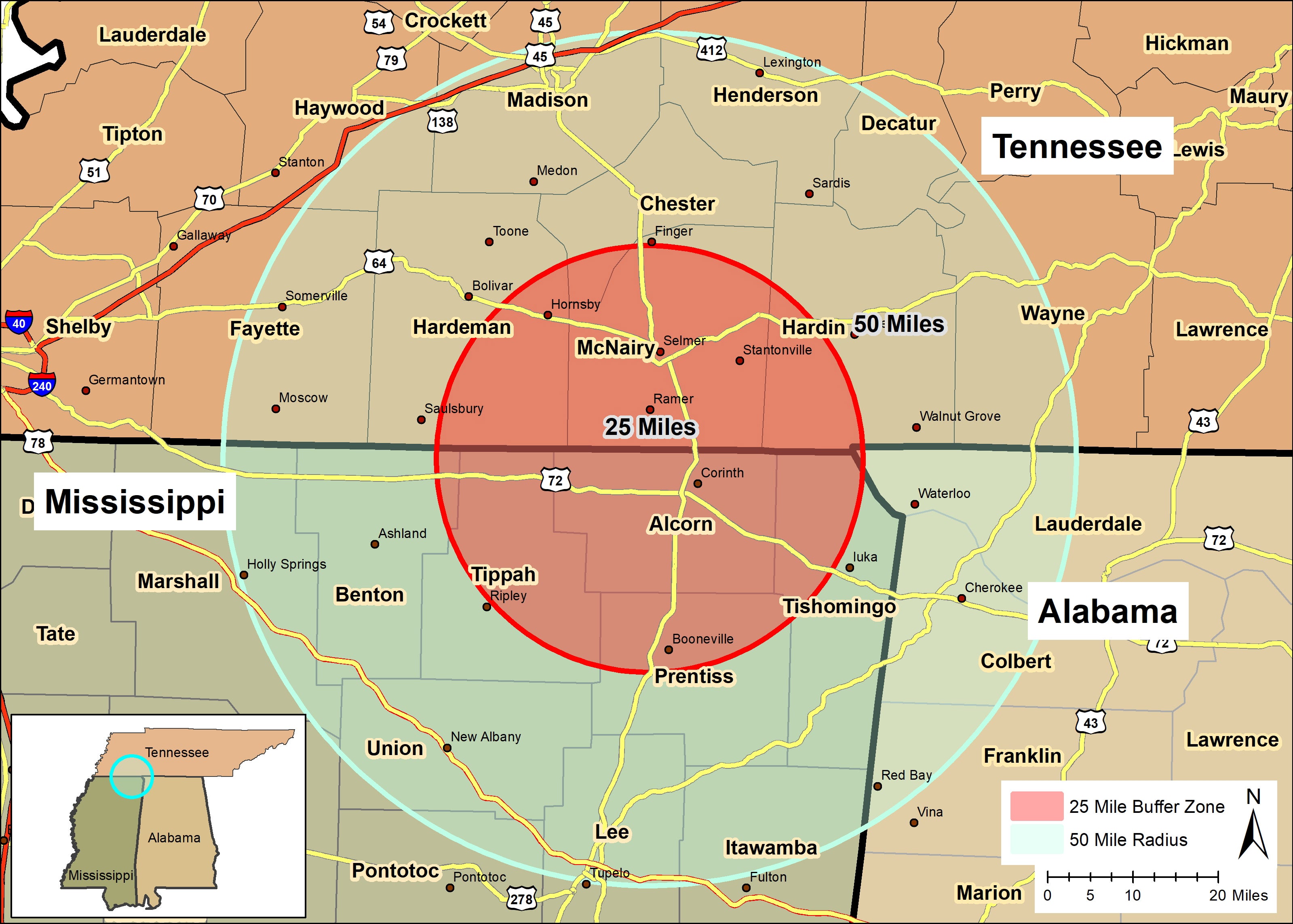 CWD Detected in Two Additional Northeast Mississippi Counties