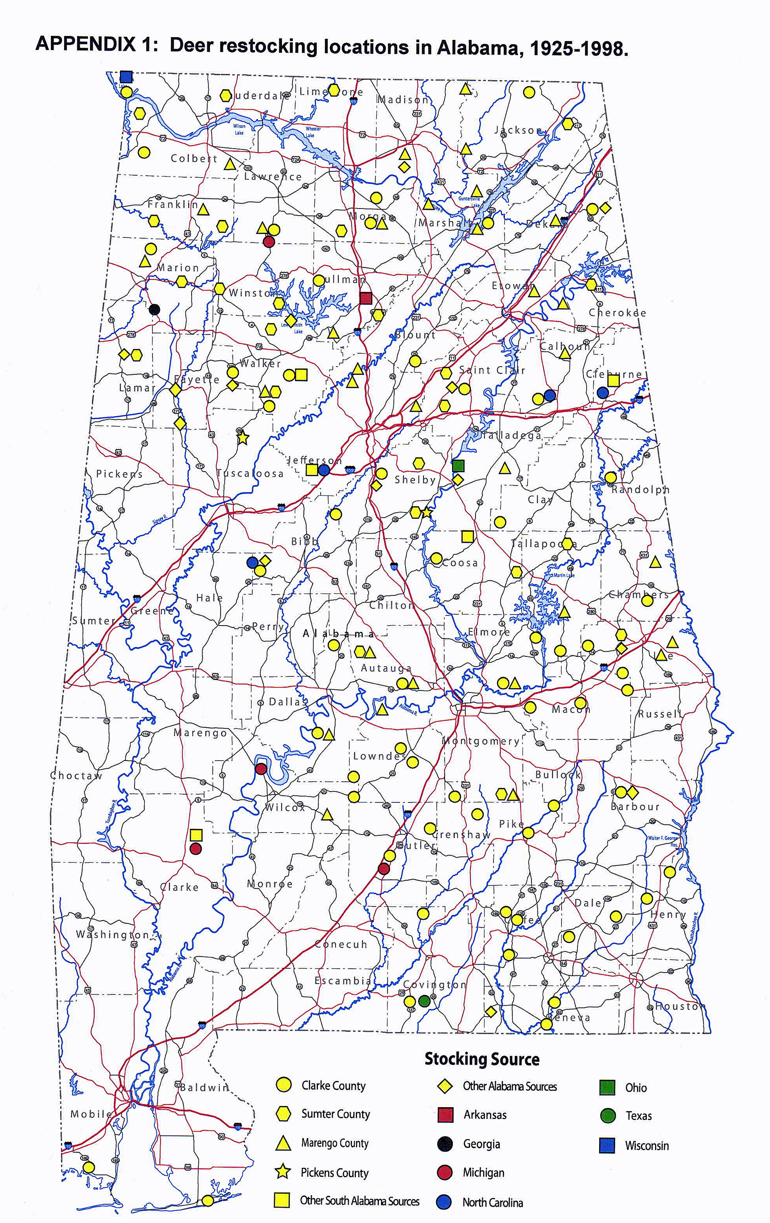 Whitetail Movement Chart