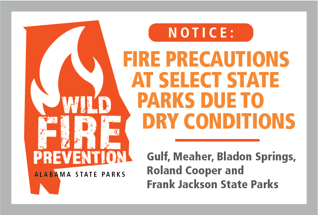 Additional Fire Precautions Added at Select State Parks Due to Dry Conditions