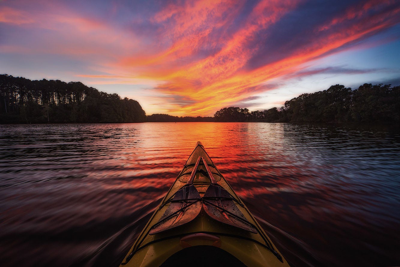 Keith Bozeman took first place in the Find a Refuge category of this year’s Outdoor Alabama Photo Contest with his image of Kayaking at sunset at Wheeler National Wildlife Refuge. 