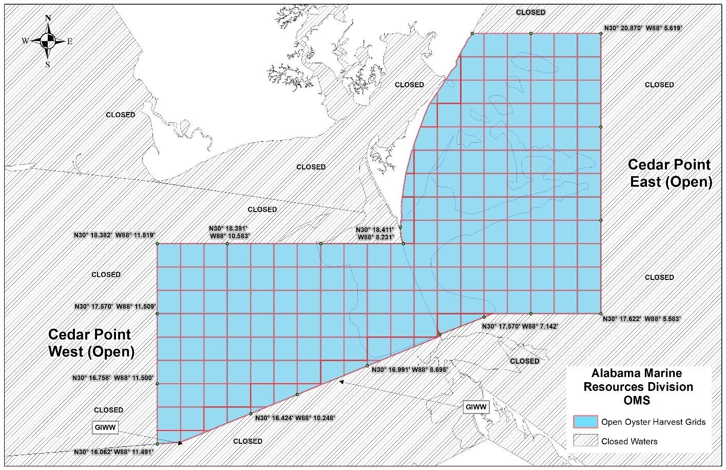 ​​​​​​​Oyster Management Area Opening