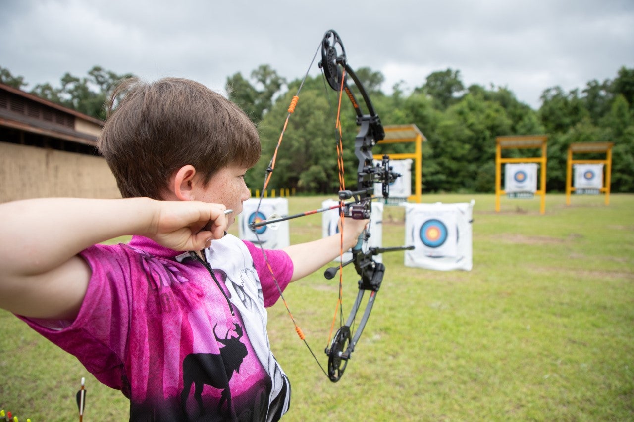 The archery park will be open year-round during normal park hours for recreational shooting, competitive tournaments and outdoor educational programming.  Photo by Billy Pope, ADCNR